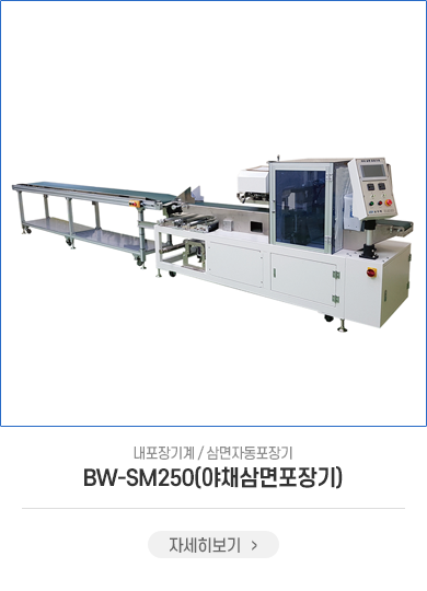 BW-SM250(야채삼면포장기)